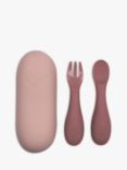 TUM TUM Silicone Baby Cutlery Set with Case
