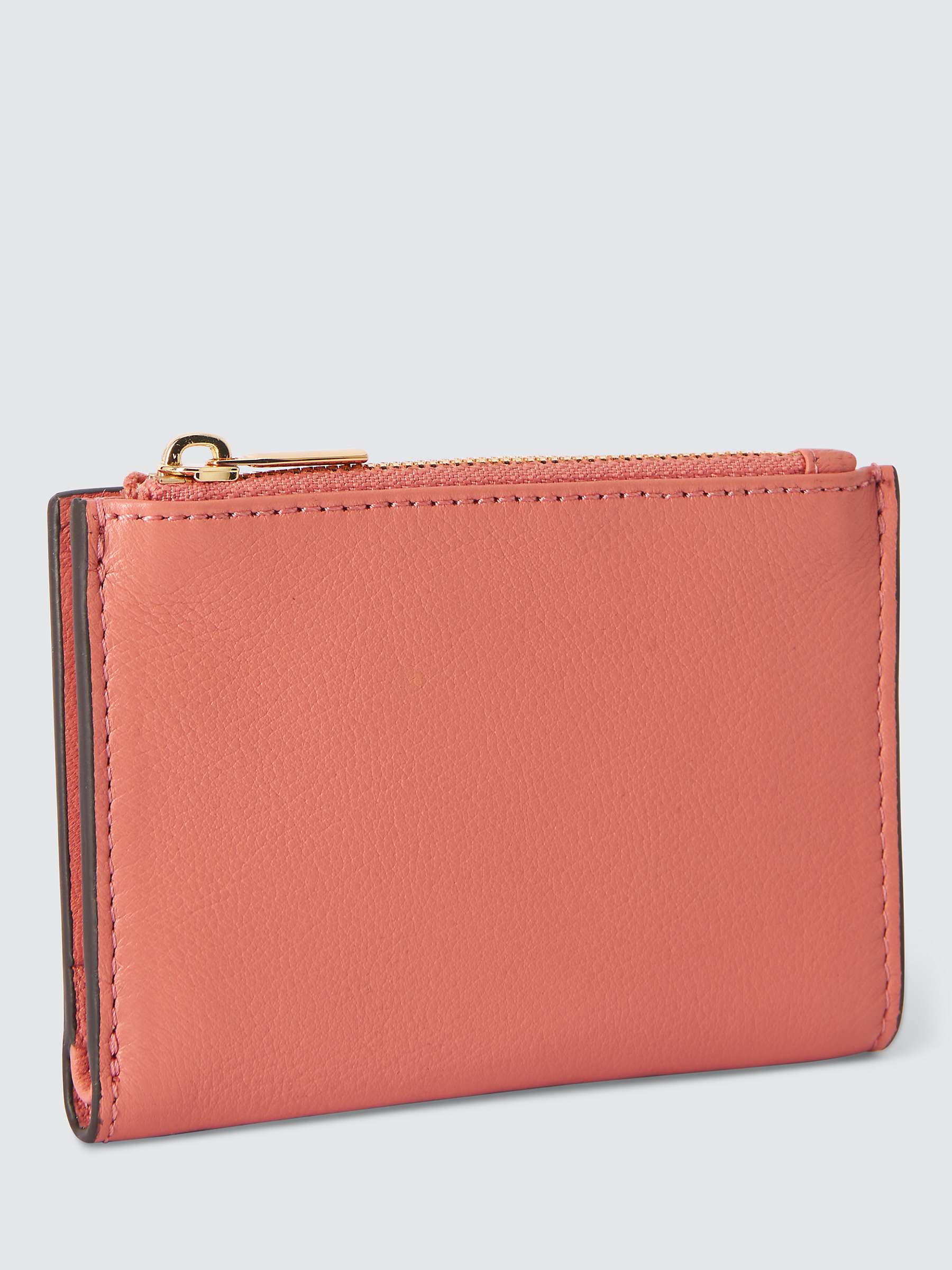 Buy John Lewis Zip Card Purse, Tawny Orange Online at johnlewis.com