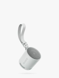 Sony SRS-XB100 Extra Bass Waterproof Bluetooth Portable Speaker, Light Grey