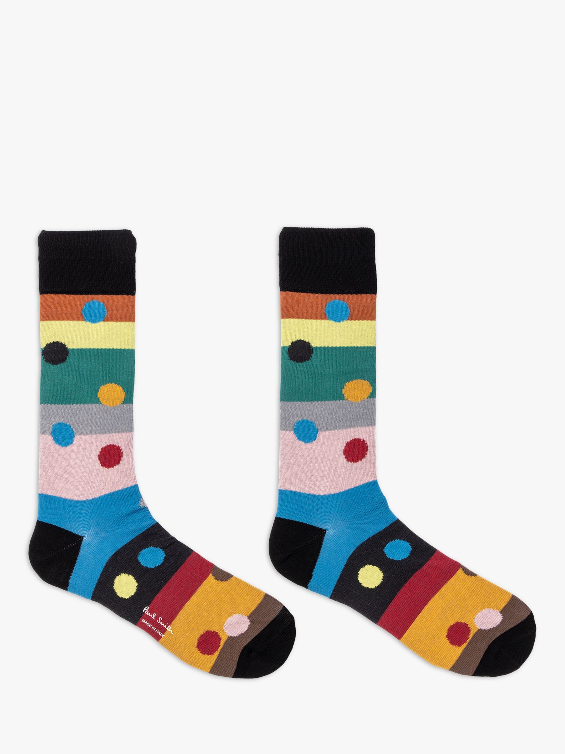 Buy Paul Smith Signature Stripe & Spot Socks, Pack of 3, Multi Online at johnlewis.com
