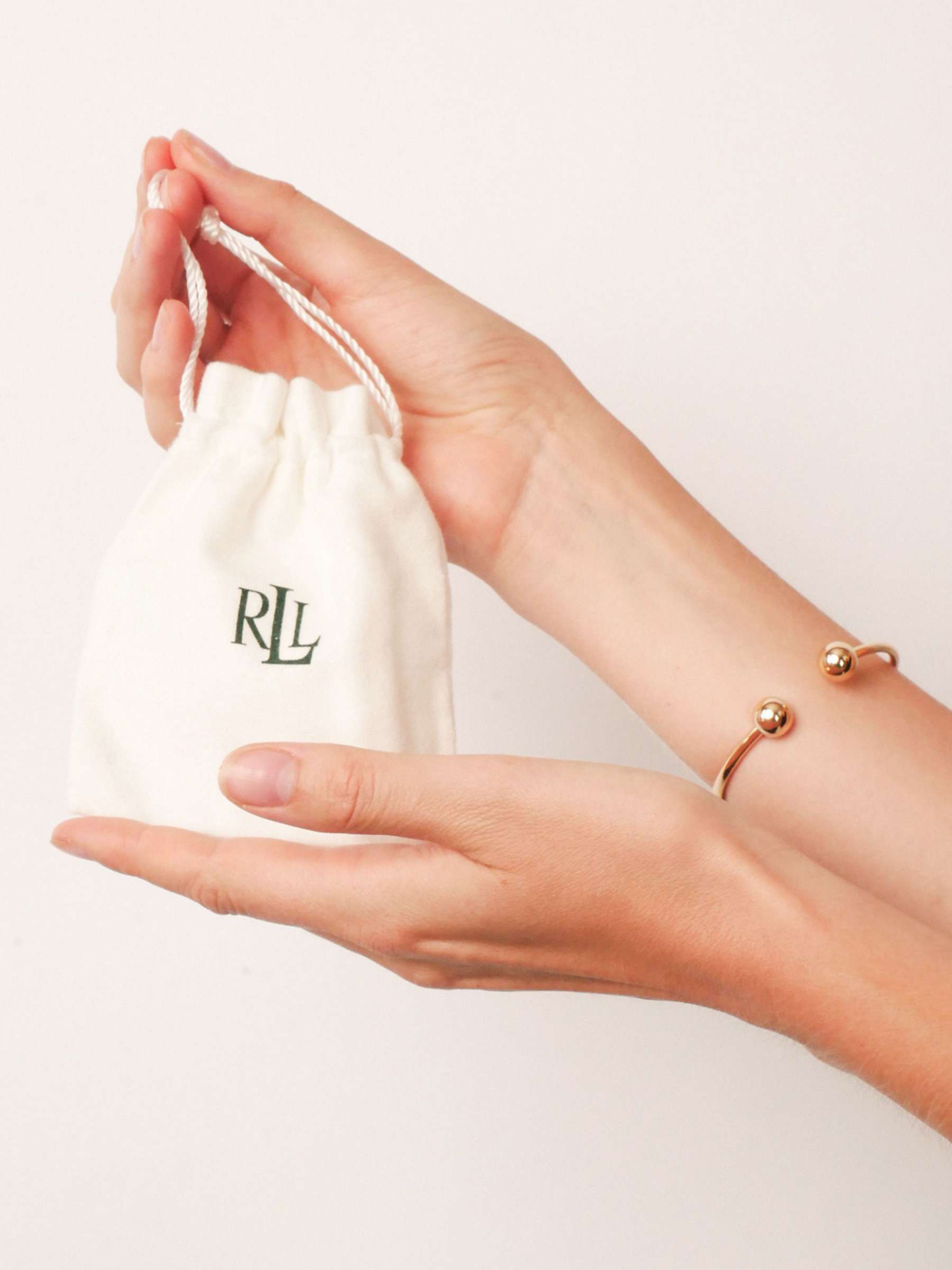 Buy Lauren Ralph Lauren Charm Toggle Bracelet, Gold/Multi Online at johnlewis.com