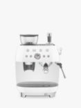 Smeg EGF03 Espresso Machine, White