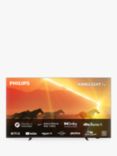 Philips 55PML9008 The Xtra (2023) MiniLED HDR 4K Ultra HD Smart TV, 55 inch with Freeview Play, Ambilight & Dolby Atmos, Anthracite Grey