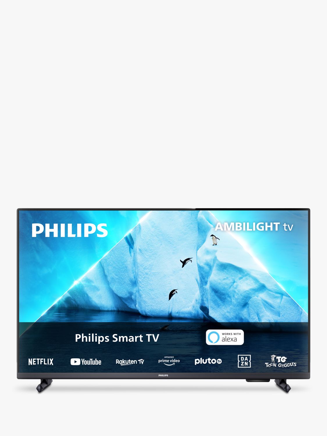 Philips 43PUS8108 (2023) LED HDR 4K Ultra HD Smart TV, 43 inch with  Freeview Play, Ambilight