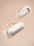 Bose QuietComfort Ultra Earbuds True Wireless Bluetooth In-Ear Headphones with Personalised Noise Cancellation & Sound, White Smoke