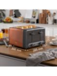 Bosch DesignLine Plus 4 Slice Toaster, Copper