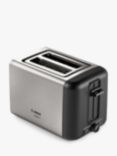 Bosch DesignLine 2 Slice Toaster, Stainless Steel