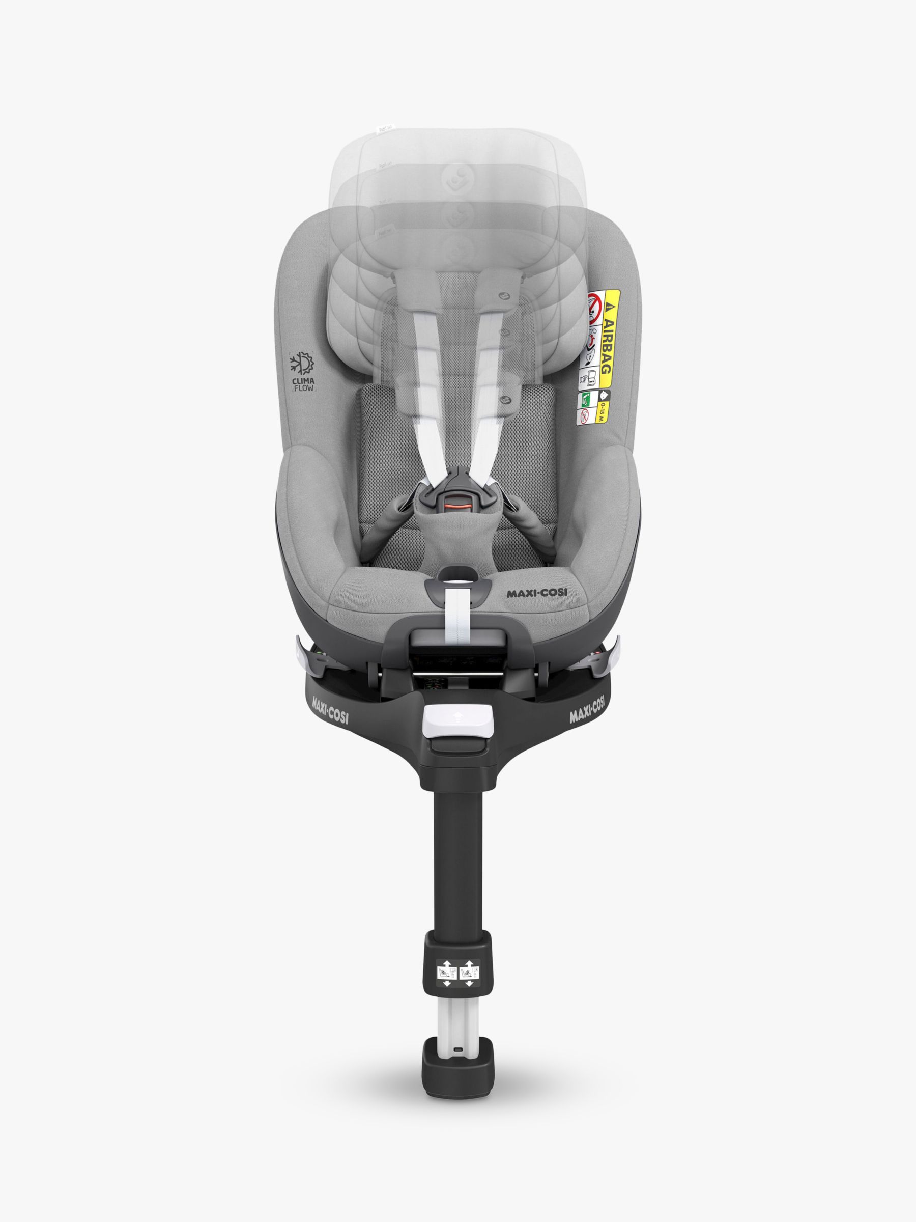 Maxi cosi clearance pearl isofix