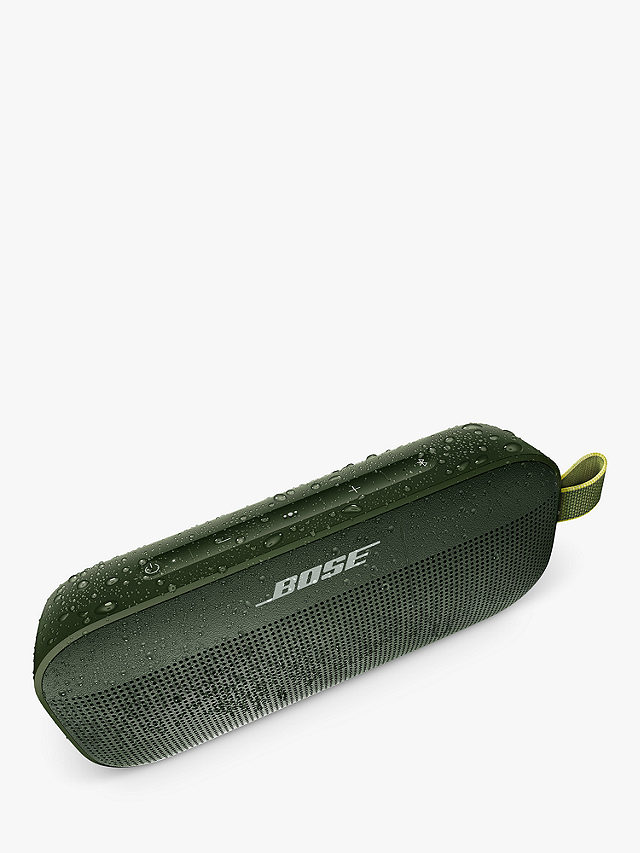 Bose SoundLink Flex Water-resistant Portable Bluetooth Speaker with Built-in Speakerphone, Green