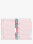Filofax A5 Floral Week on Two Pages 2024 Personal Organiser Insert, Multi