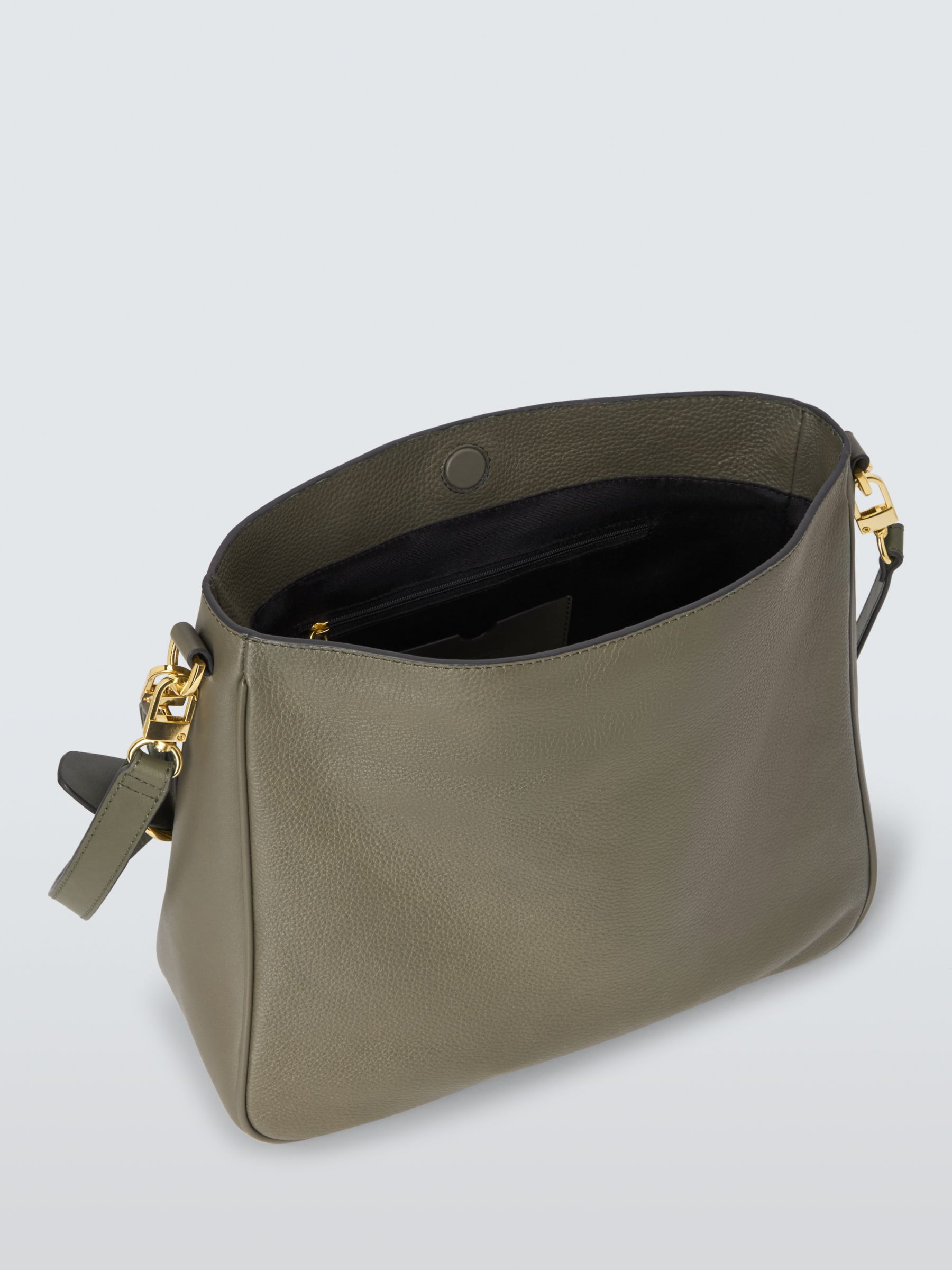 Buy John Lewis Large Buckle Leather Hobo Bag Online at johnlewis.com