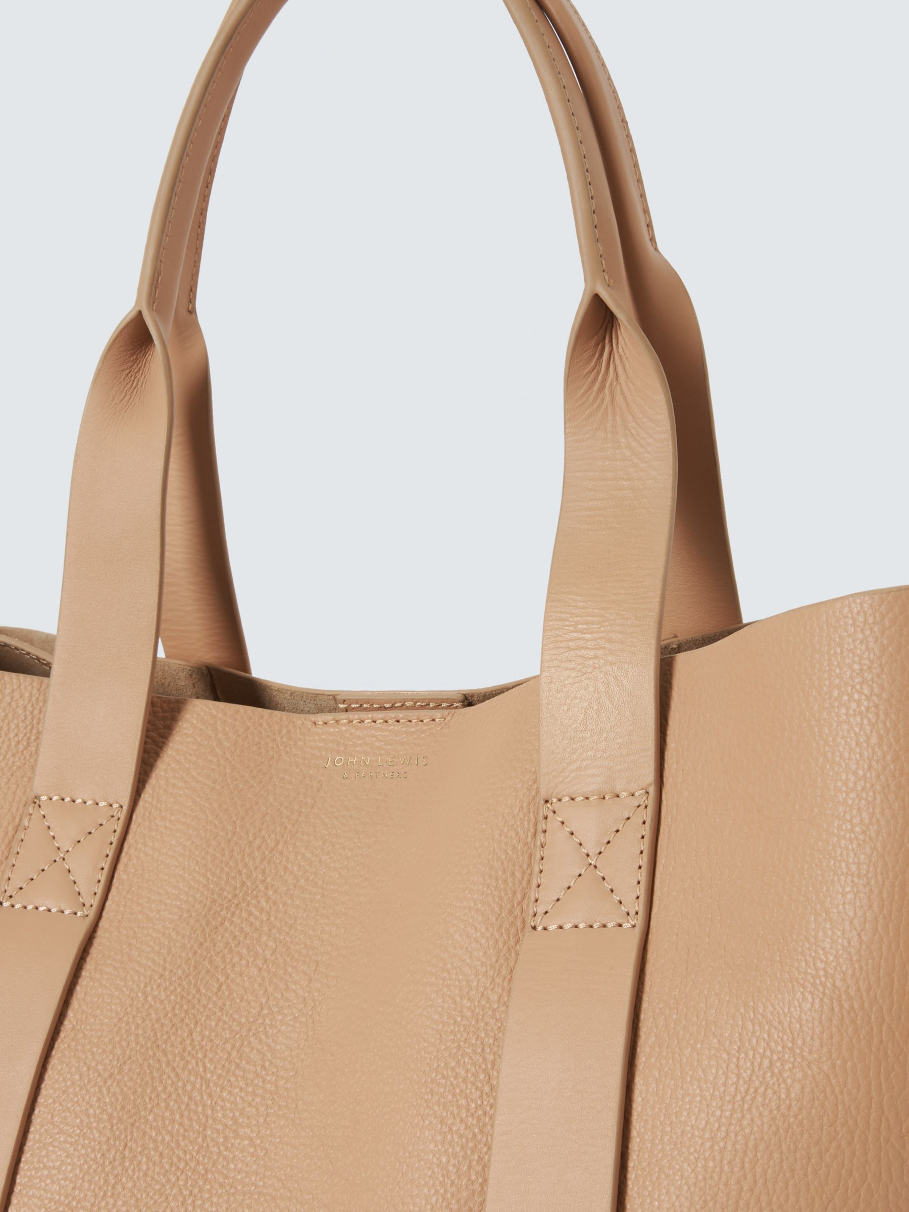 Buy John Lewis Luxe Leather Tote Bag Online at johnlewis.com