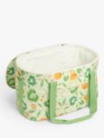 John Lewis Orangery Picnic Cooler Bag, 30L, Green/Orange