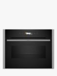 Neff N70 C24MR21N0B Built In Electric Compact Oven with Microwave, Stainless Steel