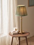 John Lewis Decorative Scallop Table Lamp, Gold