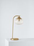 John Lewis Artisan Task Lamp, Warm Satin Brass