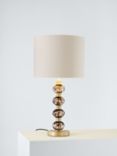 John Lewis Zane Table Lamp, Matte Antique Brass