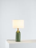 John Lewis Scallop Lamp Base, Green