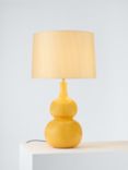 John Lewis Malton Table Lamp, Yellow