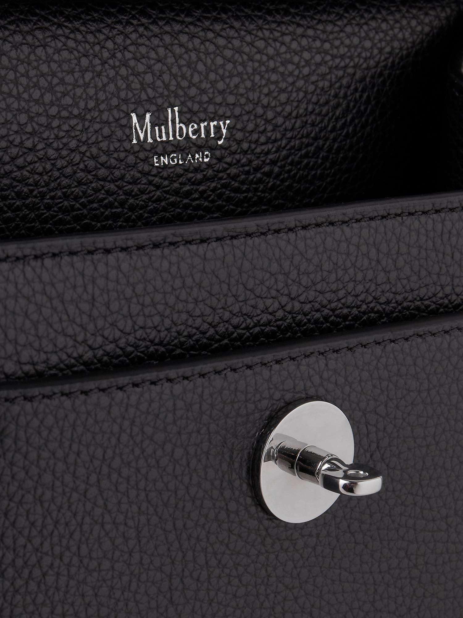 Buy Mulberry Small Antony Classic Grain Leather Satchel Online at johnlewis.com