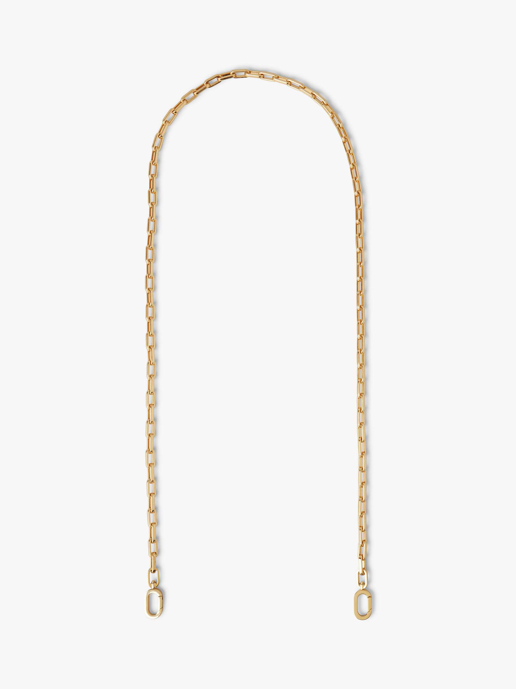 Buy Mulberry Softie Metal Chain Strap, New Brass Online at johnlewis.com