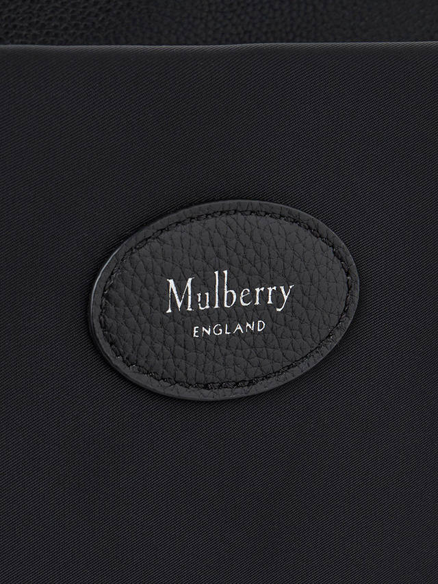 Mulberry Bayswater Nylon Tote Bag, Black