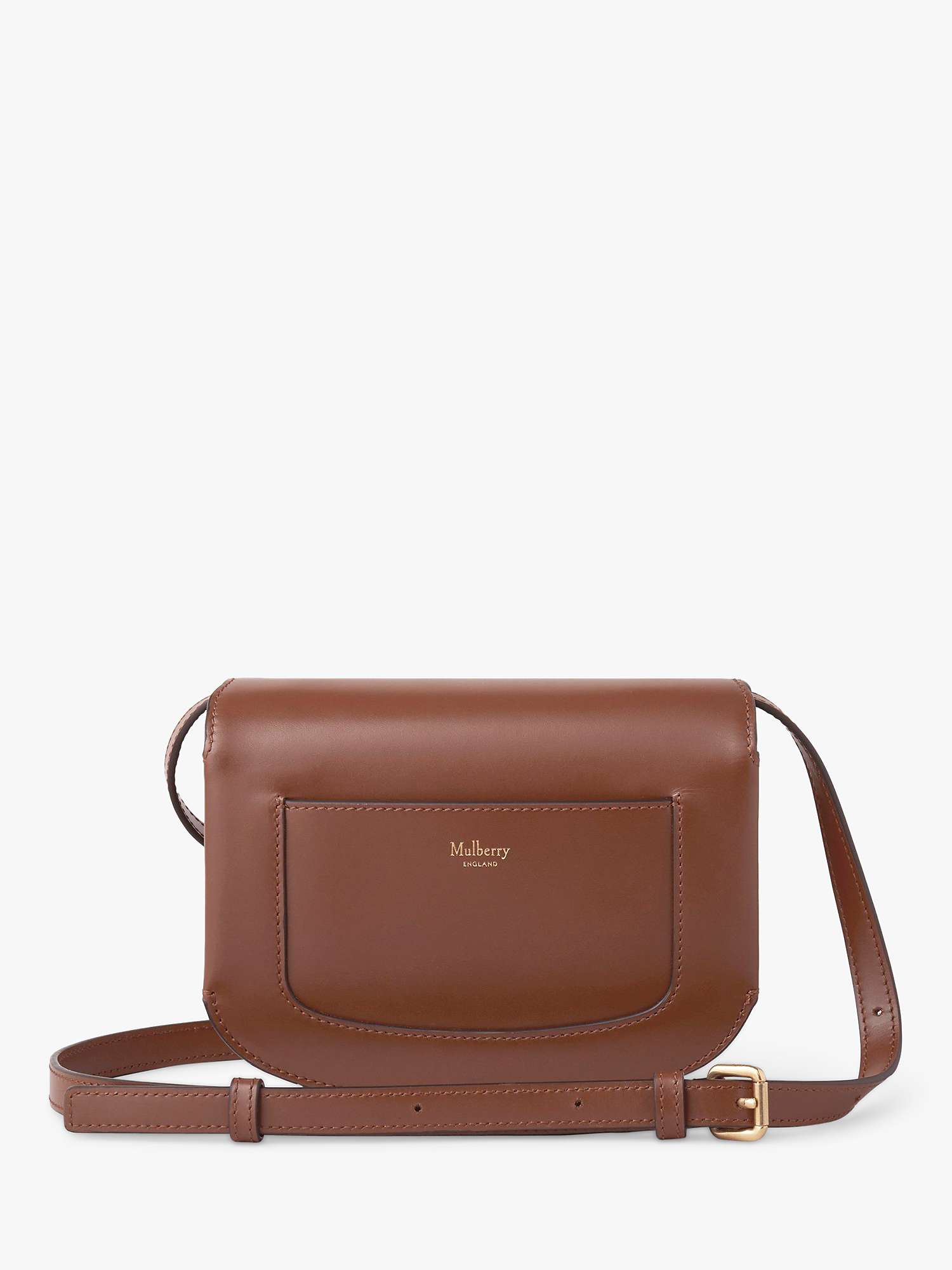 Buy Mulberry Small Pimlico Satchel Bag, Bright Oak Online at johnlewis.com