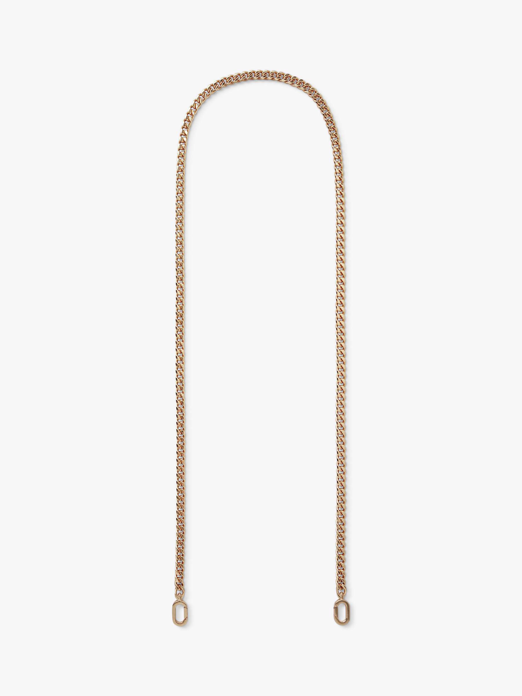 Buy Mulberry Flat Metal Chain Handbag Strap, New Brass Online at johnlewis.com