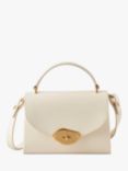 Mulberry Small Lana High Gloss Leather Top Handle Bag