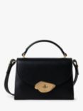 Mulberry Small Lana Top Handle Bag, Black
