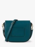 Mulberry Small Darley Classic Grain Leather Satchel, Titanium Blue