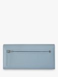 Mulberry Small Classic Grain Leather Continental Wallet, Poplin Blue