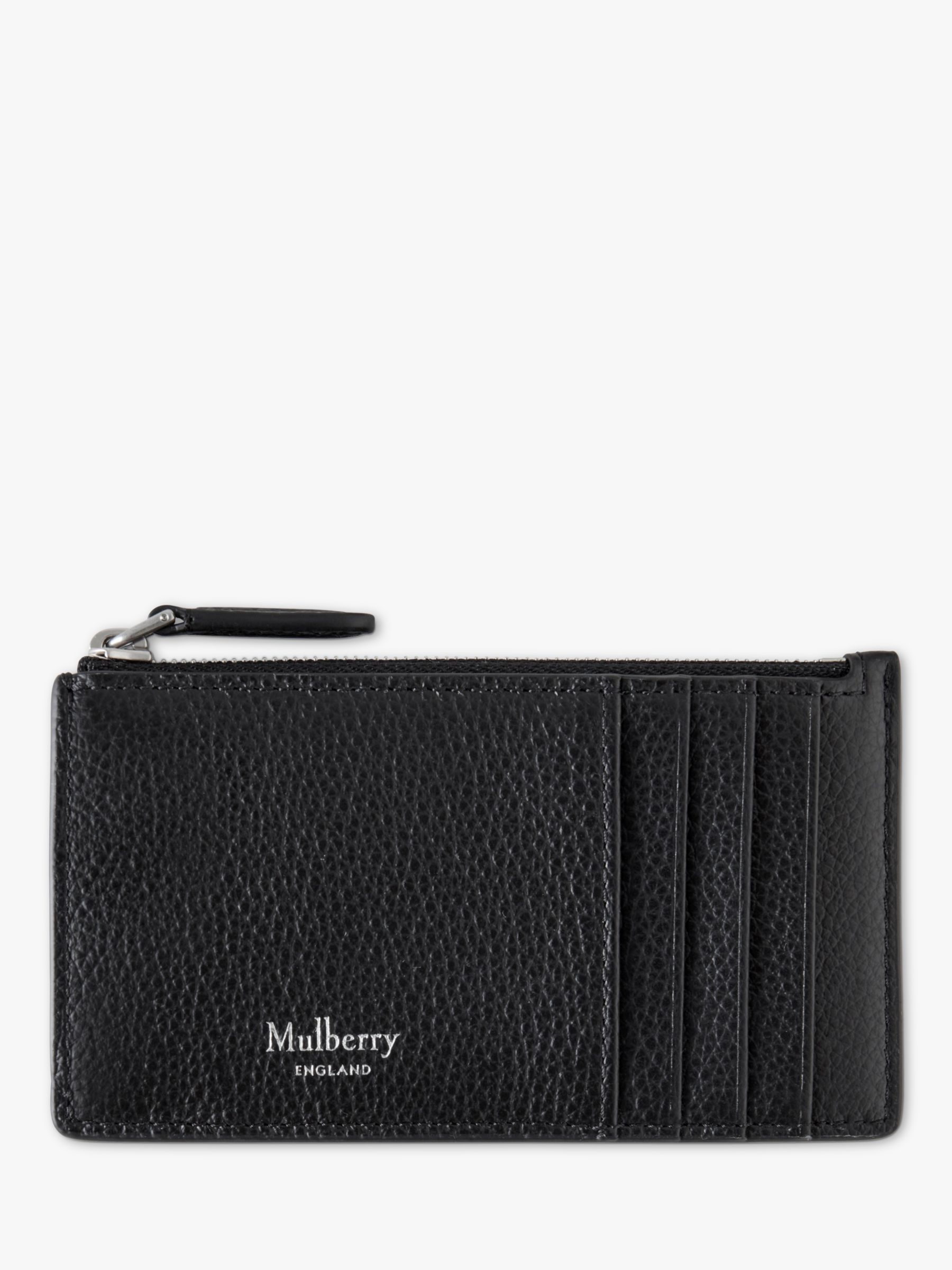 Mulberry Small Classic Grain Leather Continental Zipped Long Card ...
