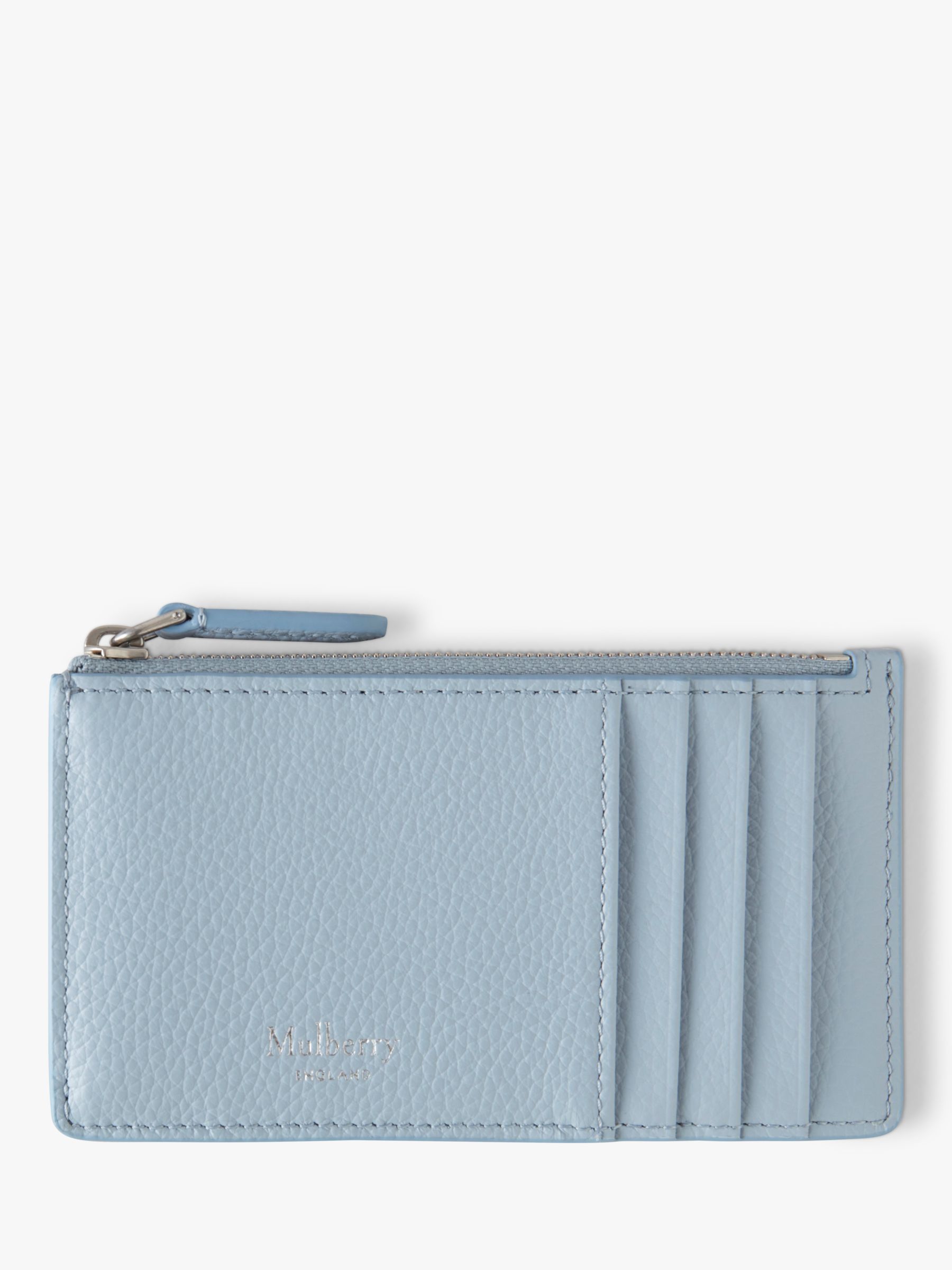 Mulberry Small Classic Grain Leather Continental Zipped Long Card ...