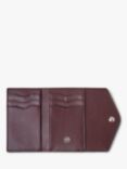 Mulberry Folded Multi-Card Micro Classic Grain Leather Wallet, Poplin Blue