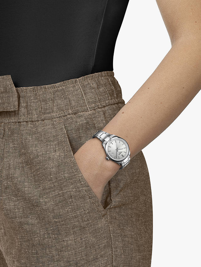 Tissot Women's PR 100 Bracelet Strap Watch, Silver T1502101103100