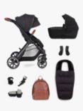 Silver Cross Reef Pushchair and First Bed Folding Carrycot Universal Ultimate Accessory Bundle Pack