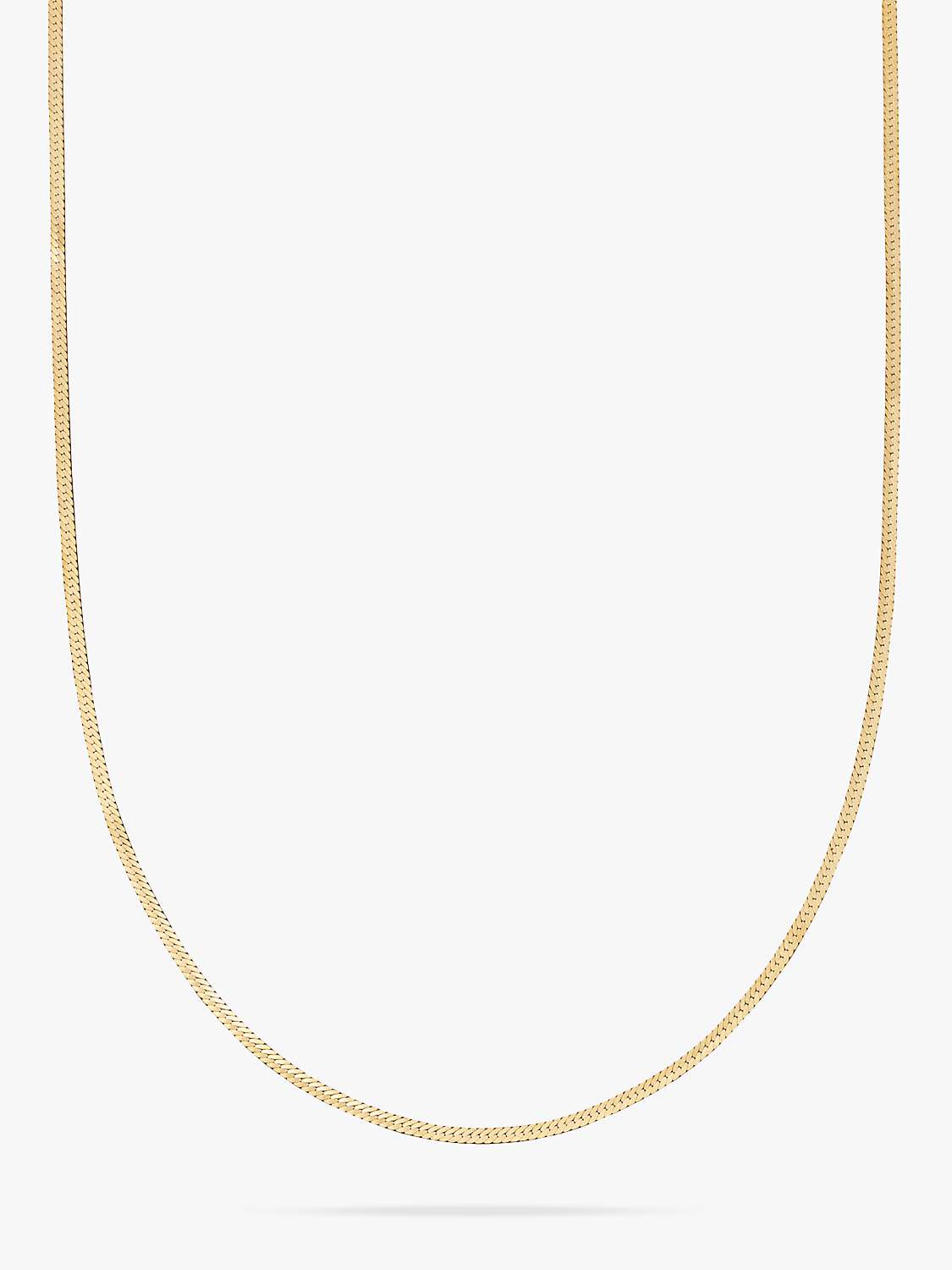 Buy Daisy London Snake Herringbone Chain Necklace Online at johnlewis.com