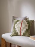 John Lewis Tulum Cushion, Avocado