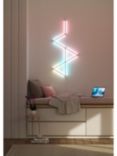 Nanoleaf Lines Wall/Ceiling Light Starter Kit, 9 LED Bars, Multicolour