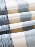 John Lewis Denver Stripe Furnishing Fabric, Lake Blue