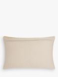 John Lewis Quilted Velvet Rectangular Cushion