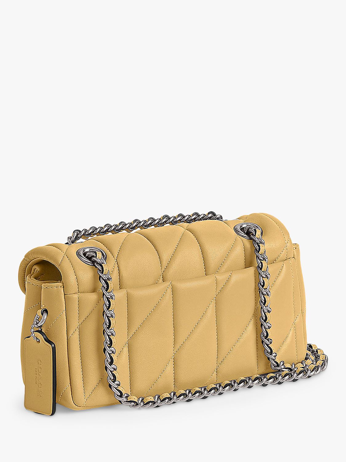 Buy Coach Tabby 20 Quilted Leather Chain Strap Cross Body Bag Online at johnlewis.com
