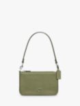 Coach Leather Pouch Shoulder Bag, Moss