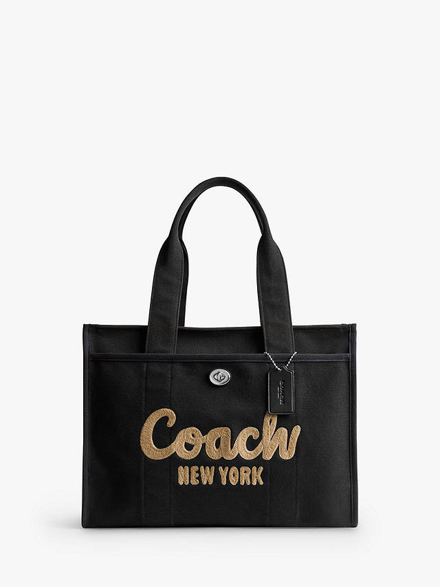 Coach Cargo Large Tote Bag, Black