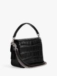 Coach Cassie 19 Leather Croc Cross Body Bag