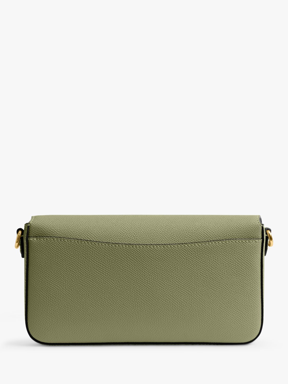 Coach Wyn Leather Cross Body Bag, Chalk at John Lewis & Partners