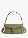 Coach Tabby 20 Leather Shoulder Bag, Moss