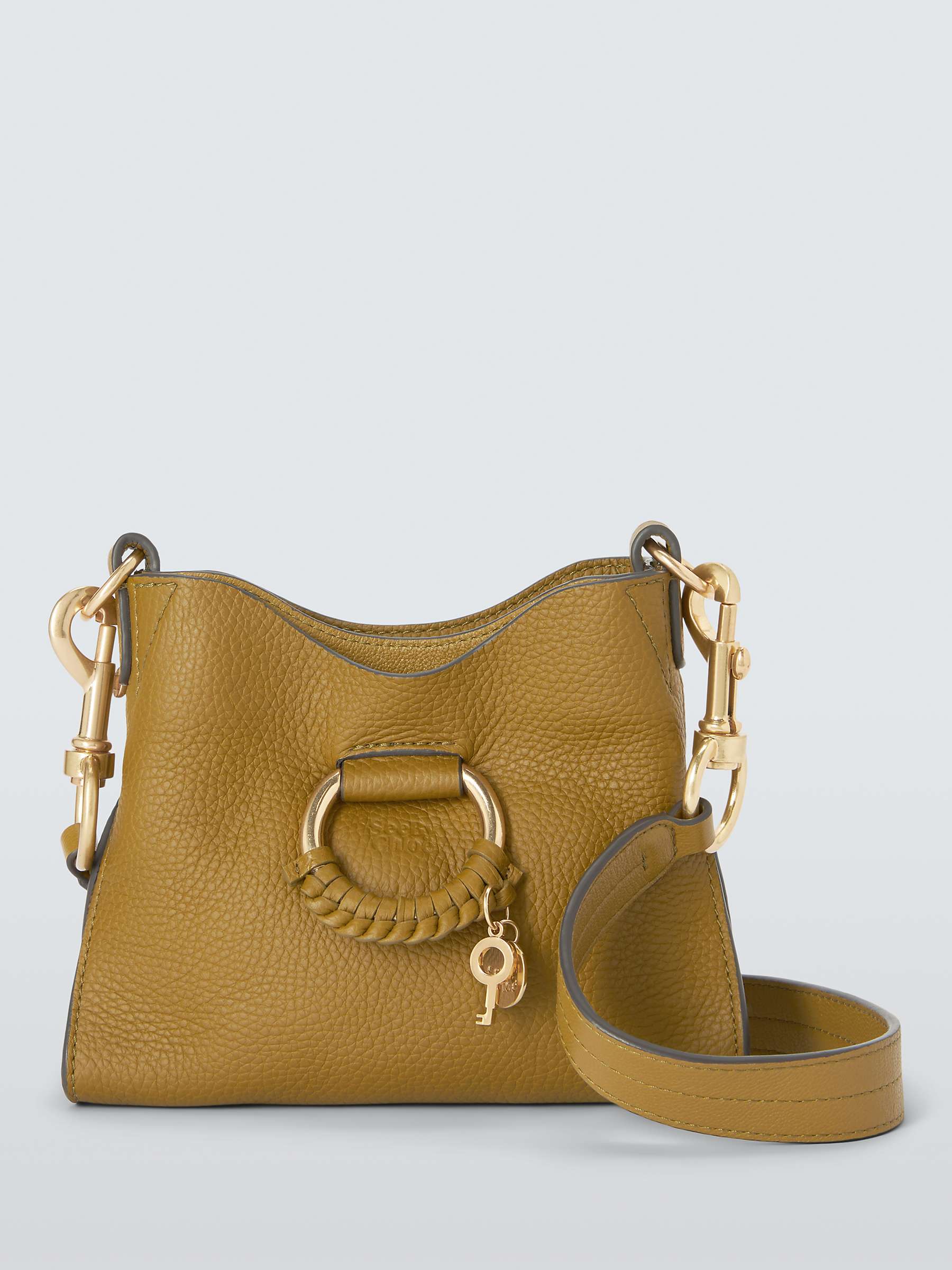 Buy See by Chloé Joan Small Leather Crossbody Bag Online at johnlewis.com