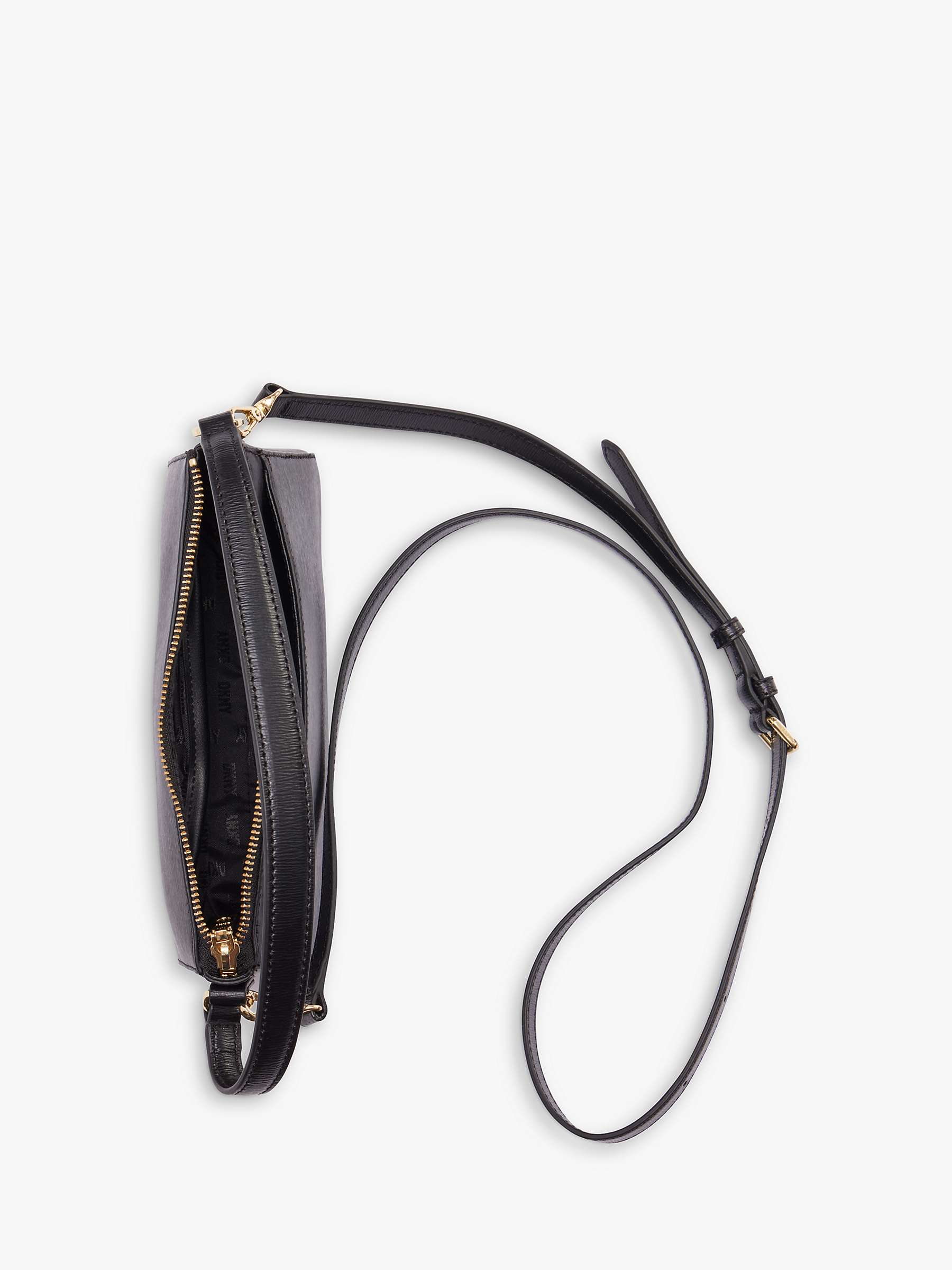 Buy DKNY Bryant Leather Cross Body Bag Online at johnlewis.com